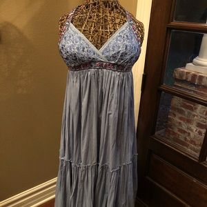 Blue chambray